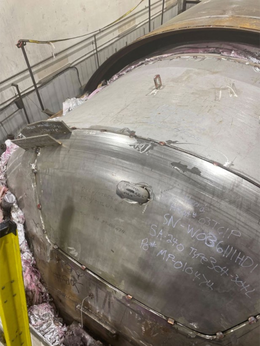 Repair · Inner Tank Head and Shell