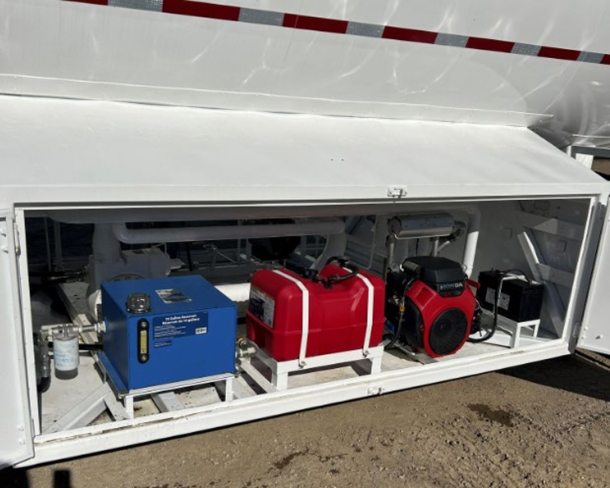 Re-Pipe & Refurbish CO₂ Trailer - including new piping & engine