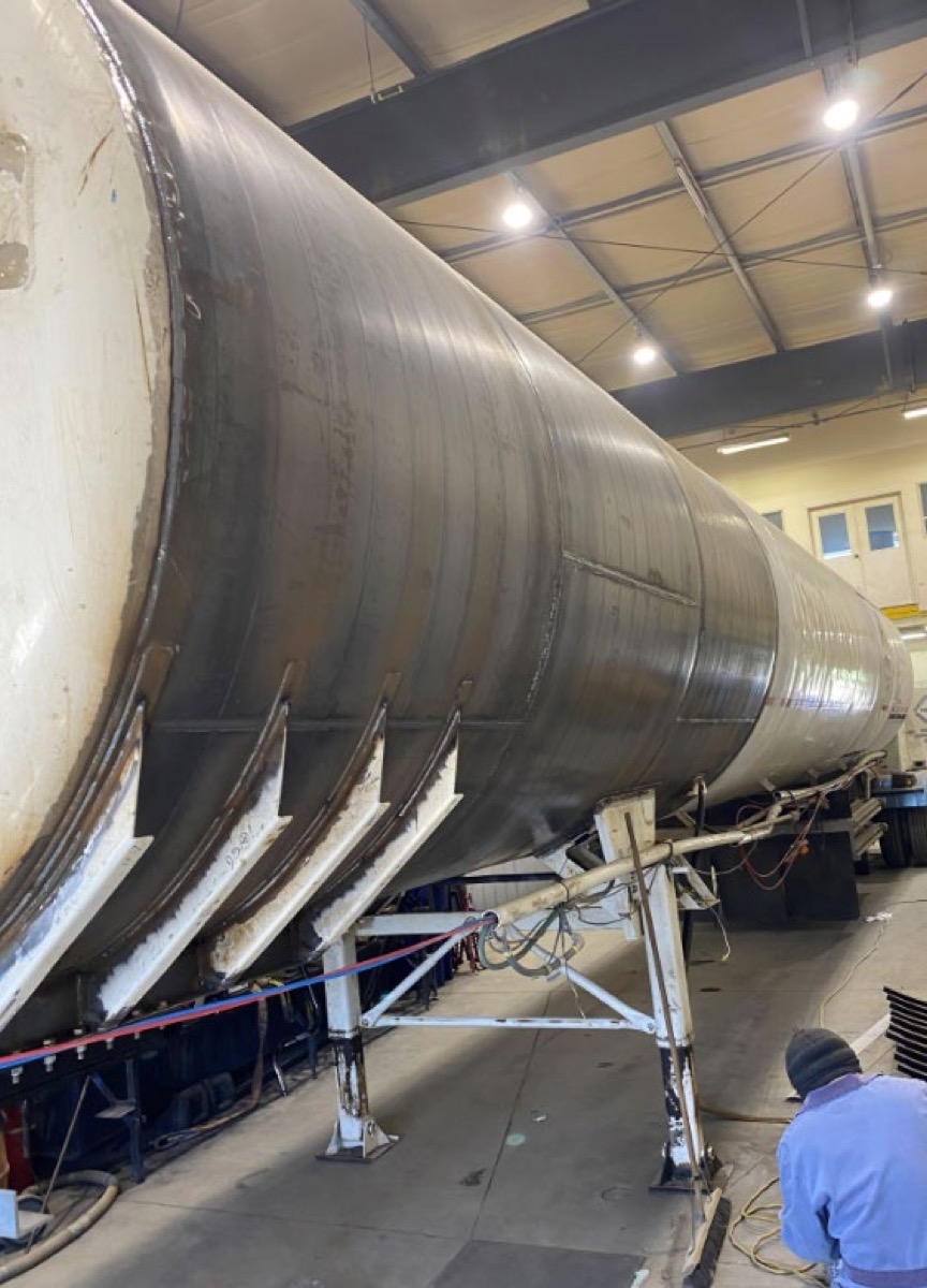 Repair · Cryogenic Tank Trailer Vacuum Jacket