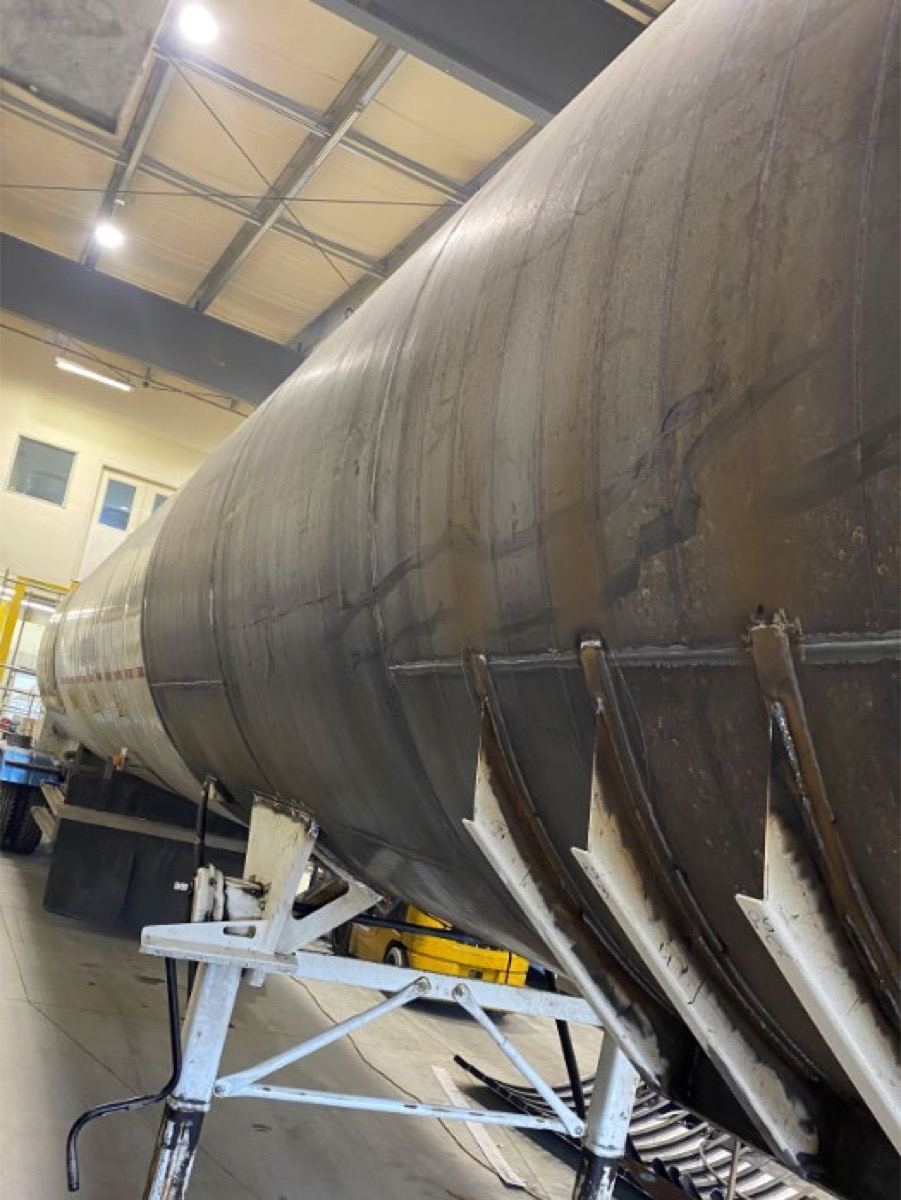 Repair · Cryogenic Tank Trailer Vacuum Jacket